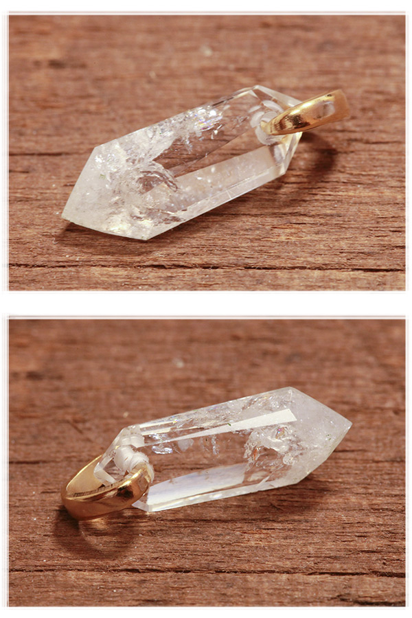 【天然石ペンダント】ヒマラヤ水晶・ペンダントトップ(ネックレス別売)